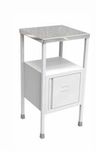 Membrane Top Bed Side Cabinet